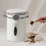 Maxbell Maxbell Multifunctional Household Coffee Bean Sealed Storage Tank for Tea Flour 1.8L