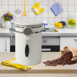 Maxbell Maxbell Multifunctional Household Coffee Bean Sealed Storage Tank for Tea Flour 1.8L