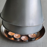 Maxbell Maxbell Candle Holder Iron Tray Candle Stand for Decoration Photo Props