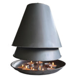 Maxbell Maxbell Candle Holder Iron Tray Candle Stand for Decoration Photo Props