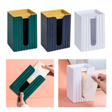 Maxbell Maxbell Tissue Box Cover Dustproof Practical Waterproof for Bathroom Kitchen Desktop Green