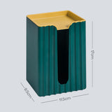 Maxbell Maxbell Tissue Box Cover Dustproof Practical Waterproof for Bathroom Kitchen Desktop Green