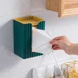 Maxbell Maxbell Tissue Box Cover Dustproof Practical Waterproof for Bathroom Kitchen Desktop Green