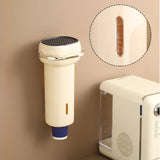 Maxbell Cup Dispenser Disposable Cup Organizer Pull Type 40 Cups for Offices Kitchen Beige