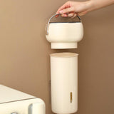 Maxbell Cup Dispenser Disposable Cup Organizer Pull Type 40 Cups for Offices Kitchen Beige