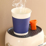 Maxbell Cup Dispenser Disposable Cup Organizer Pull Type 40 Cups for Offices Kitchen Beige