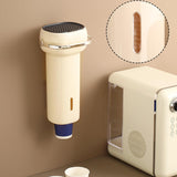 Maxbell Cup Dispenser Disposable Cup Organizer Pull Type 40 Cups for Offices Kitchen Beige