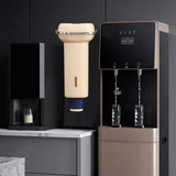 Maxbell Cup Dispenser Disposable Cup Organizer Pull Type 40 Cups for Offices Kitchen Beige