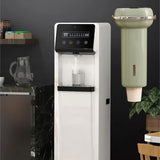 Maxbell Cup Dispenser Disposable Cup Organizer Pull Type 40 Cups for Offices Kitchen Green