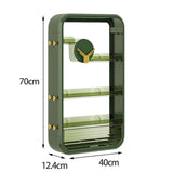 Maxbell Maxbell Bathroom Vanity Holder Kitchen Storage Rack for Dresser Table Bedroom Green