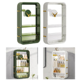 Maxbell Maxbell Bathroom Vanity Holder Kitchen Storage Rack for Dresser Table Bedroom Green