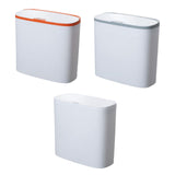 Maxbell Maxbell Intelligent Trash Bin Recycling Rubbish Basket for Home Bathroom Kitchen White