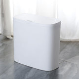 Maxbell Maxbell Intelligent Trash Bin Recycling Rubbish Basket for Home Bathroom Kitchen White