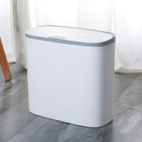 Maxbell Maxbell Intelligent Trash Bin Recycling Rubbish Basket for Home Bathroom Kitchen Gray