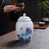 Maxbell Flower Vase Ginger Jar Ceramic Flower Plants Holder Home Weddings Desk