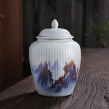 Maxbell Flower Vase Ginger Jar Ceramic Flower Plants Holder Home Weddings Desk