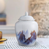 Maxbell Flower Vase Ginger Jar Ceramic Flower Plants Holder Home Weddings Desk