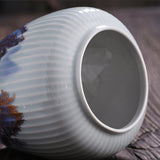 Maxbell Flower Vase Ginger Jar Ceramic Flower Plants Holder Home Weddings Desk