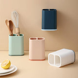 Maxbell Maxbell Multipurpose Cutlery Spoon Storage Rack Divider Kitchen Gadget Utensil Caddy Blue