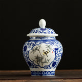 Maxbell Vintage Style Tea Canister with Lid 900ml Multiuse for Countertop Pantry