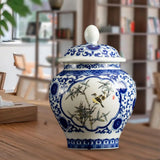 Maxbell Vintage Style Tea Canister with Lid 900ml Multiuse for Countertop Pantry