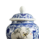 Maxbell Vintage Style Tea Canister with Lid 900ml Multiuse for Countertop Pantry