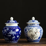 Maxbell Maxbell Glazed Porcelain Dried Flower Vase Living Room Decoration Ceramic Ginger Jar