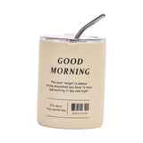 Maxbell Maxbell Portable Insulated Coffee Mug with Straw for Hot and Cold Drinks 350ml