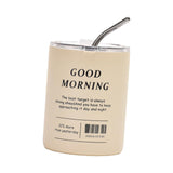 Maxbell Maxbell Portable Insulated Coffee Mug with Straw for Hot and Cold Drinks 350ml