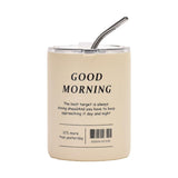 Maxbell Maxbell Portable Insulated Coffee Mug with Straw for Hot and Cold Drinks 350ml