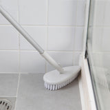 Maxbell Maxbell Extendable Floor Scrubber Brush with Long Handle for Bathroom Tile Bathtub