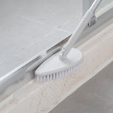 Maxbell Maxbell Extendable Floor Scrubber Brush with Long Handle for Bathroom Tile Bathtub