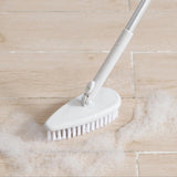 Maxbell Maxbell Extendable Floor Scrubber Brush with Long Handle for Bathroom Tile Bathtub