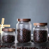 Maxbell Maxbell Airtight Storage Jar Cookie Jar with Lid Container Glass for Home Kitchen 500ml