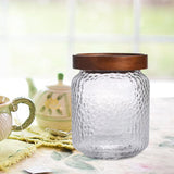 Maxbell Maxbell Airtight Storage Jar Cookie Jar with Lid Container Glass for Home Kitchen 500ml