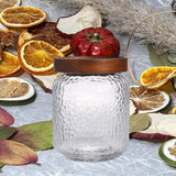 Maxbell Maxbell Airtight Storage Jar Cookie Jar with Lid Container Glass for Home Kitchen 500ml