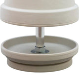 Maxbell Maxbell Heater Lamp Light Warmer Tea Light for Living Room Cafe Birthday Gifts White