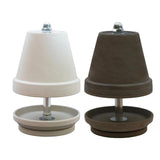 Maxbell Maxbell Heater Lamp Light Warmer Tea Light for Living Room Cafe Birthday Gifts White