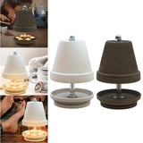 Maxbell Maxbell Heater Lamp Light Warmer Tea Light for Living Room Cafe Birthday Gifts White