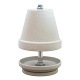 Maxbell Maxbell Heater Lamp Light Warmer Tea Light for Living Room Cafe Birthday Gifts White