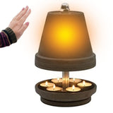 Maxbell Maxbell Heater Lamp Light Warmer Tea Light for Living Room Cafe Birthday Gifts Black