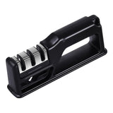 Maxbell Knife Sharpener Tool Coarse Fine Polishing Sharpening Slot Kitchen Tool Black