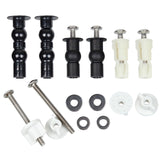 Maxbell Maxbell Replacement Toilet Seat Screws Expanding Nuts Screws Mount Hardware Fixtures