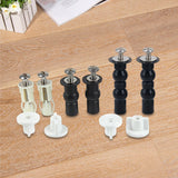 Maxbell Maxbell Replacement Toilet Seat Screws Expanding Nuts Screws Mount Hardware Fixtures