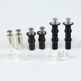 Maxbell Maxbell Replacement Toilet Seat Screws Expanding Nuts Screws Mount Hardware Fixtures