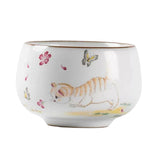 Maxbell Maxbell Creative Ceramic Tea Cup Pretty Beautiful Ceramic Mugs for Living Room style A