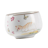 Maxbell Maxbell Creative Ceramic Tea Cup Pretty Beautiful Ceramic Mugs for Living Room style A