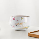 Maxbell Maxbell Creative Ceramic Tea Cup Pretty Beautiful Ceramic Mugs for Living Room style A