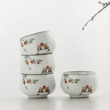 Maxbell Maxbell Creative Ceramic Tea Cup Pretty Beautiful Ceramic Mugs for Living Room style B