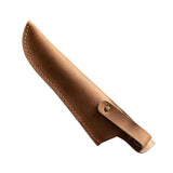 Maxbell Universal Knife Sheath Durable PU Leather Foldable for Chef Knife B